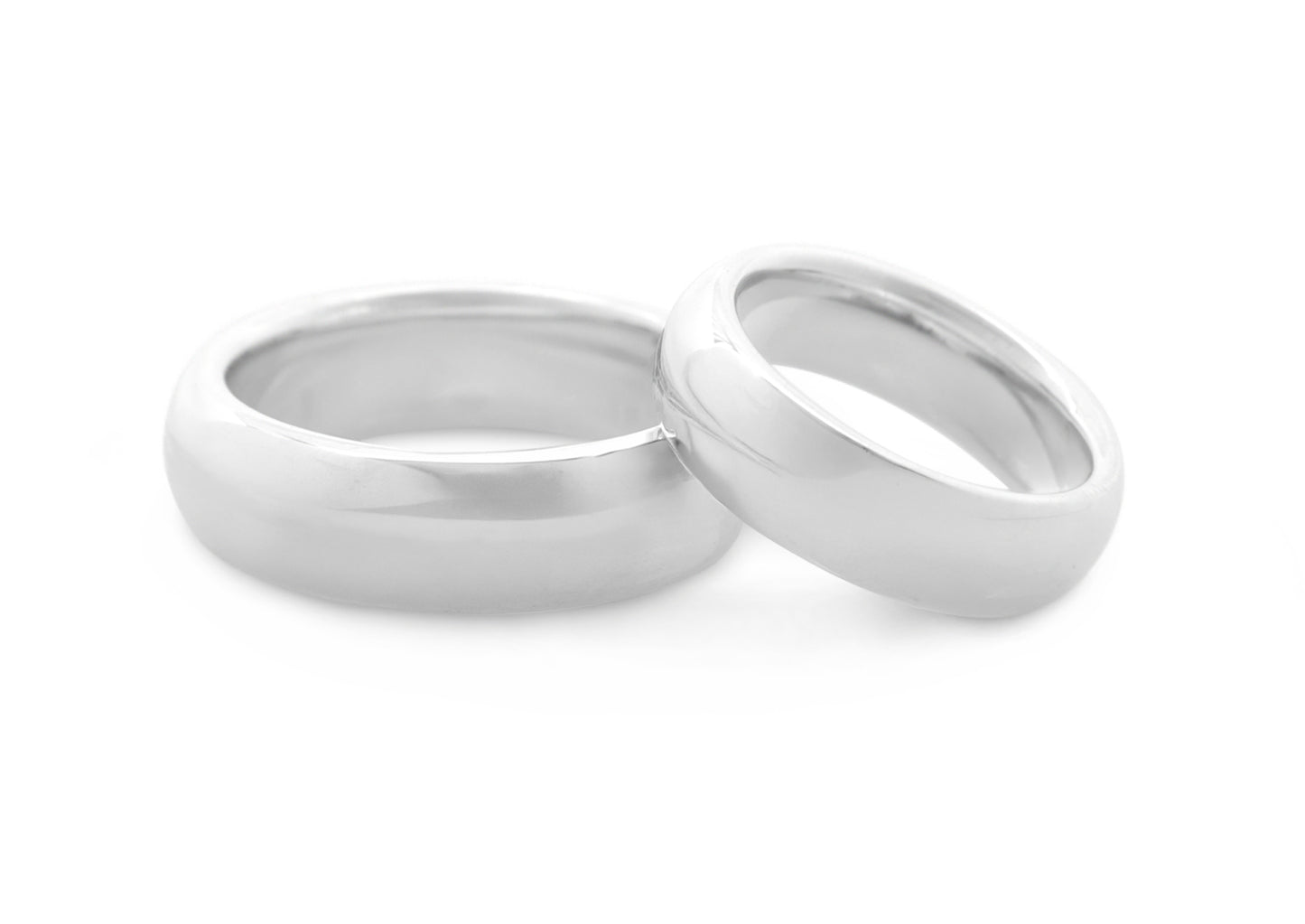 Sterling Silver Replica Rings Matched Set