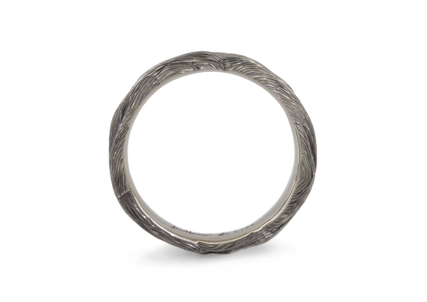 Woodland Branch Ring, Platinum