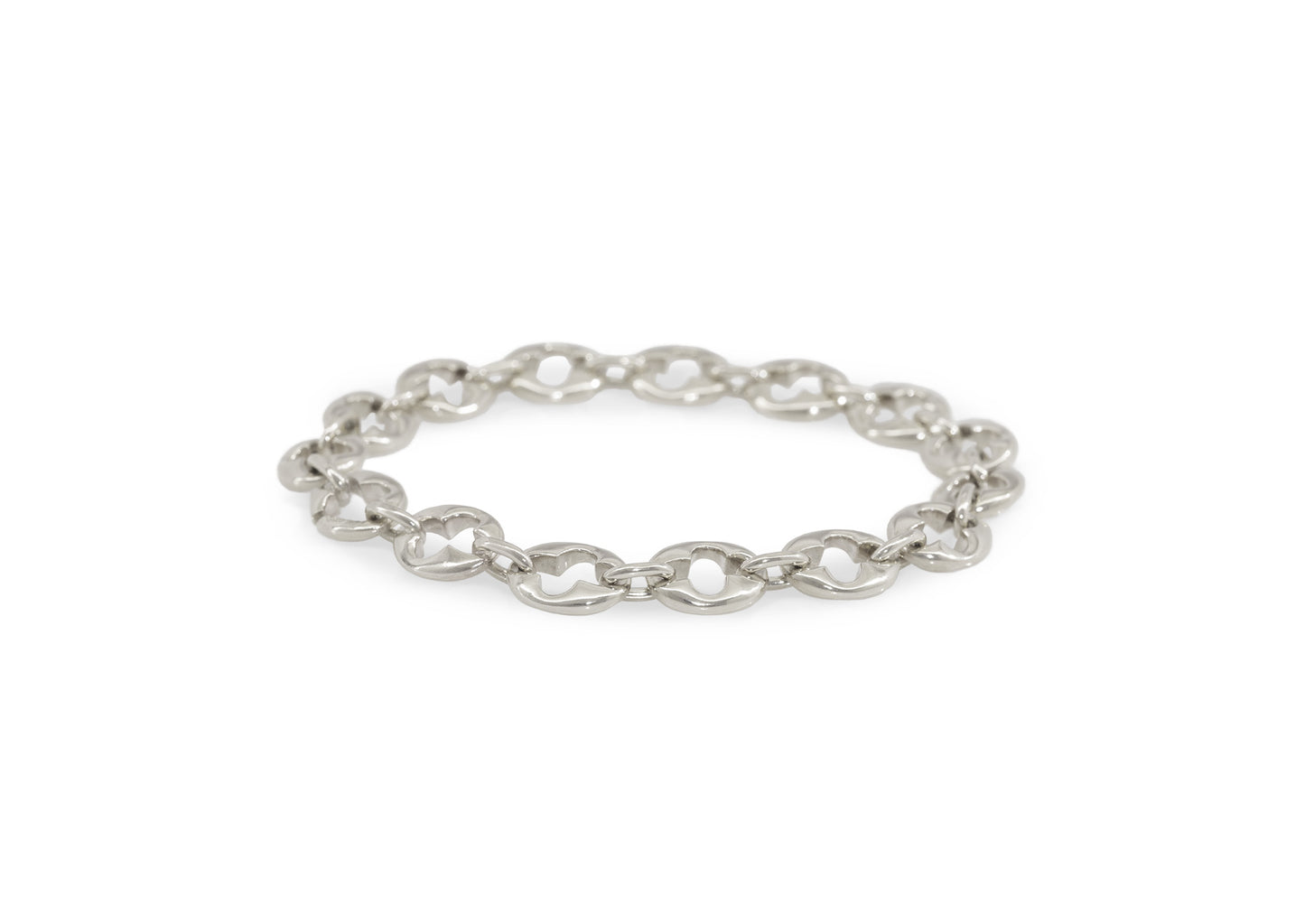 The Kløver Bracelet, White Gold & Platinum