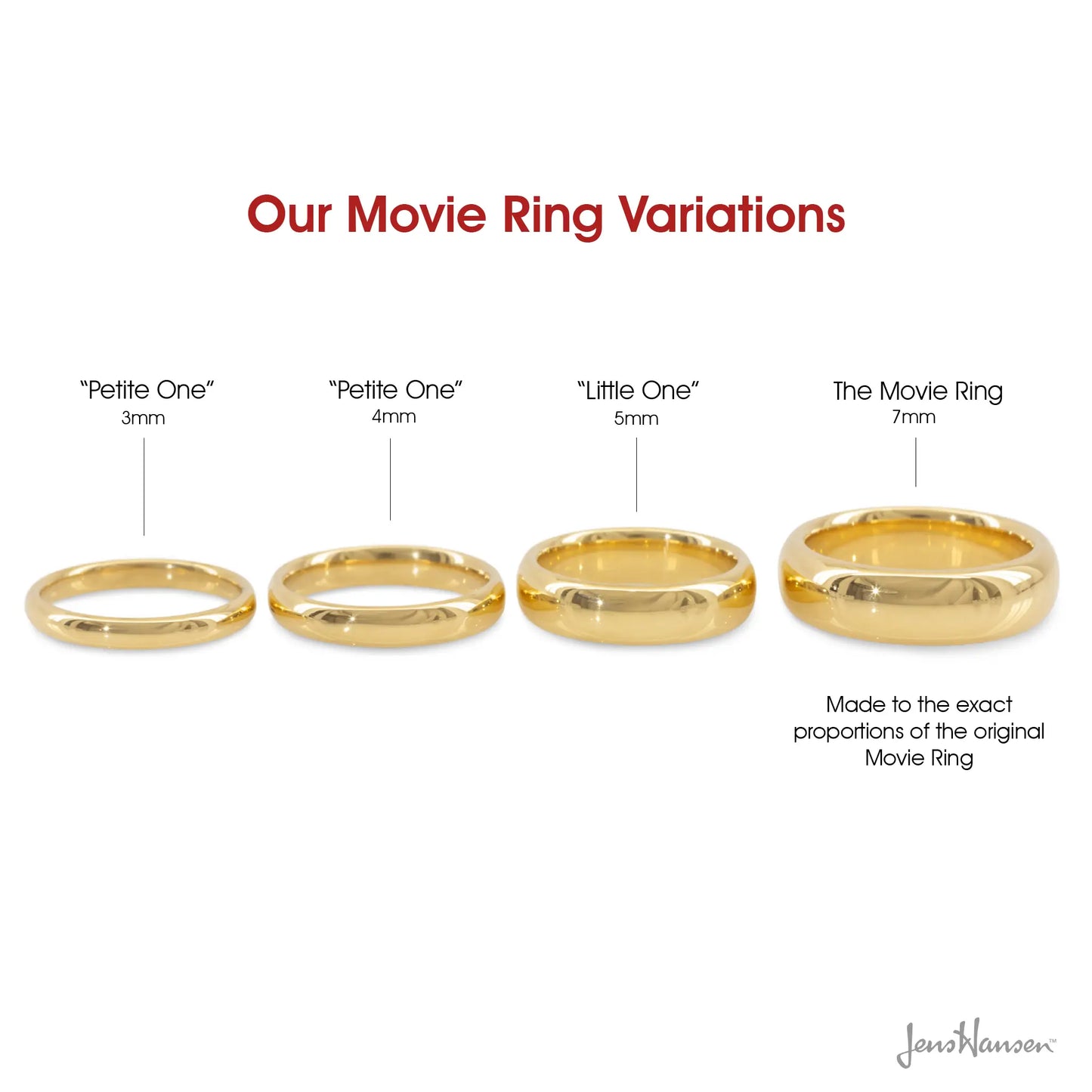 Yellow Gold Movie Ring