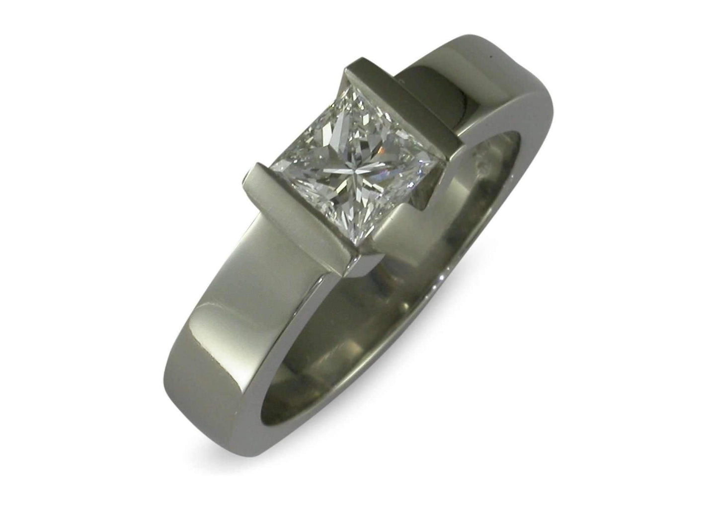 Platinum & Diamond Ring - Jens Hansen - 2