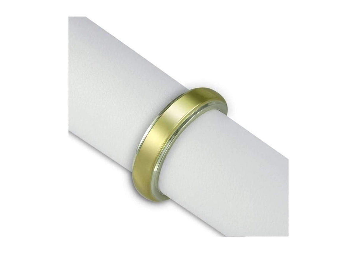 Palladium & 14ct Gold Bi-Tone Ring - Jens Hansen