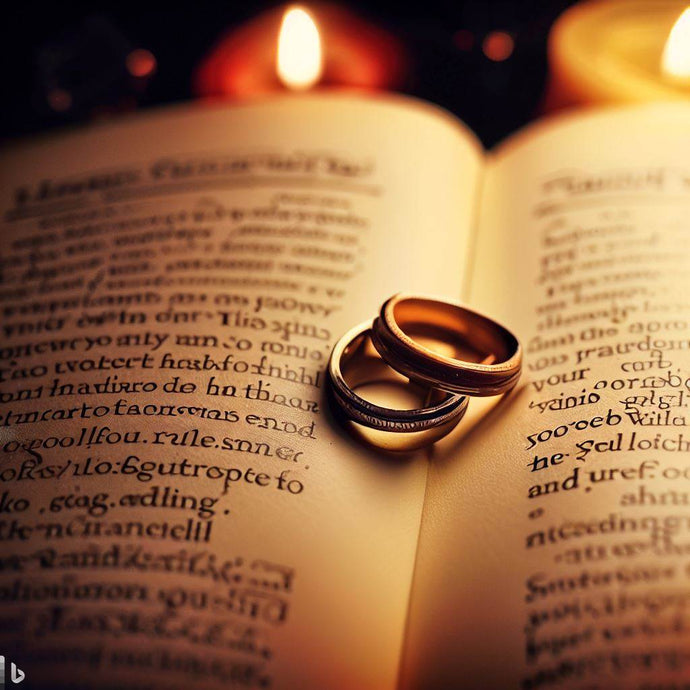 Forge Your Love Story with Handcrafted Elvish Wedding Rings Inspired by Lord of the Rings