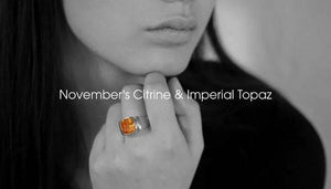 November's Citrine & Imperial Topaz