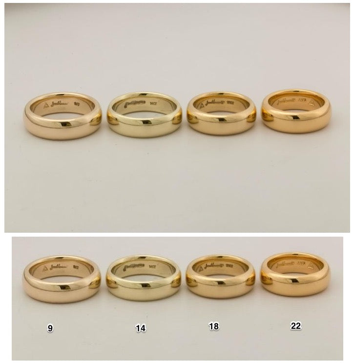 What do different colors of yellow gold look like? – Jens Hansen