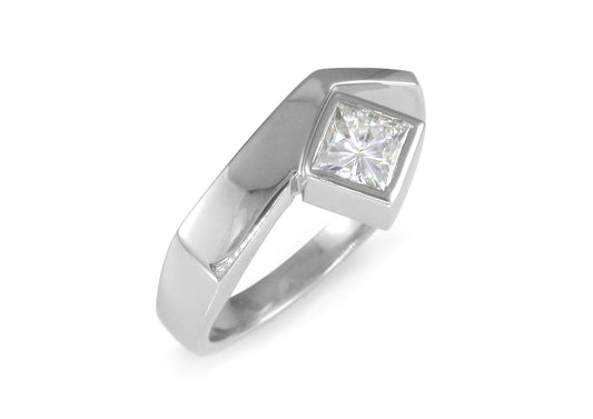 Platinum and Diamond ring