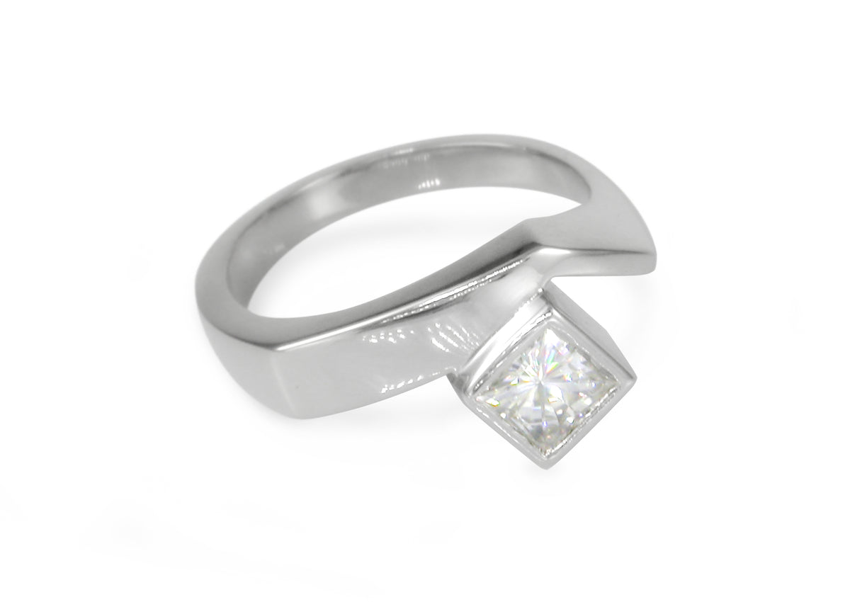 Platinum and Diamond ring