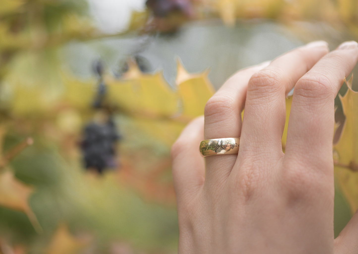 Yellow Gold Movie Ring