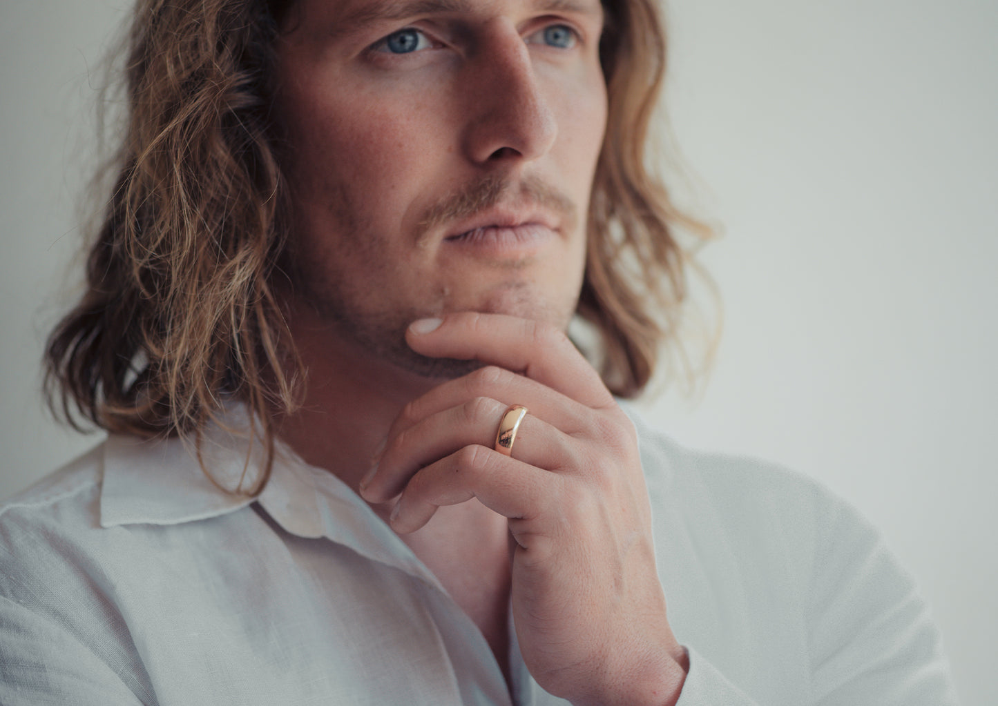 Yellow Gold Movie Ring