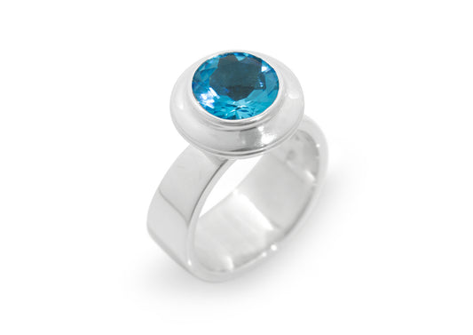 JW461 Gemstone Ring, Sterling Silver