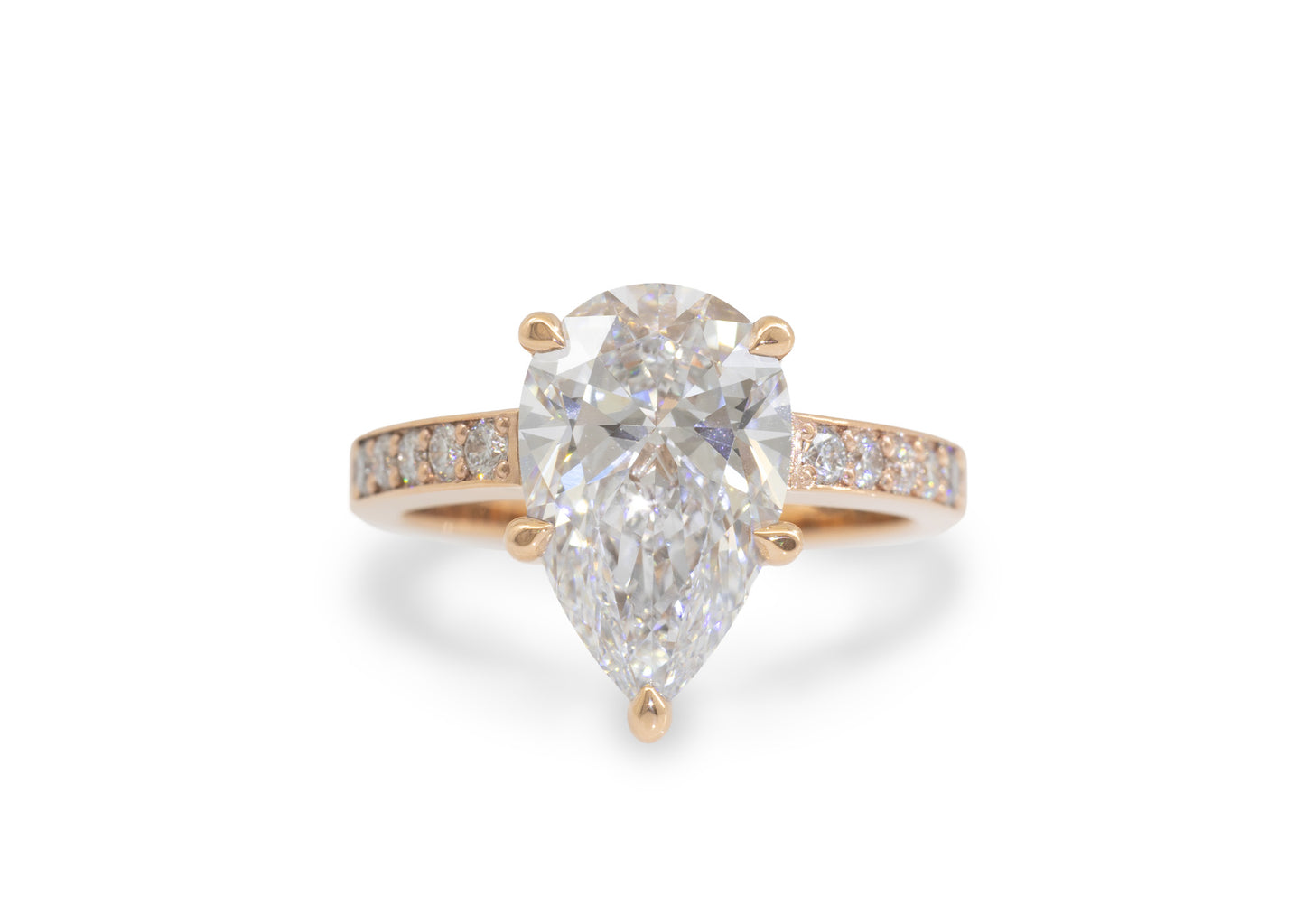Fantasy Wedding Set, Red Gold