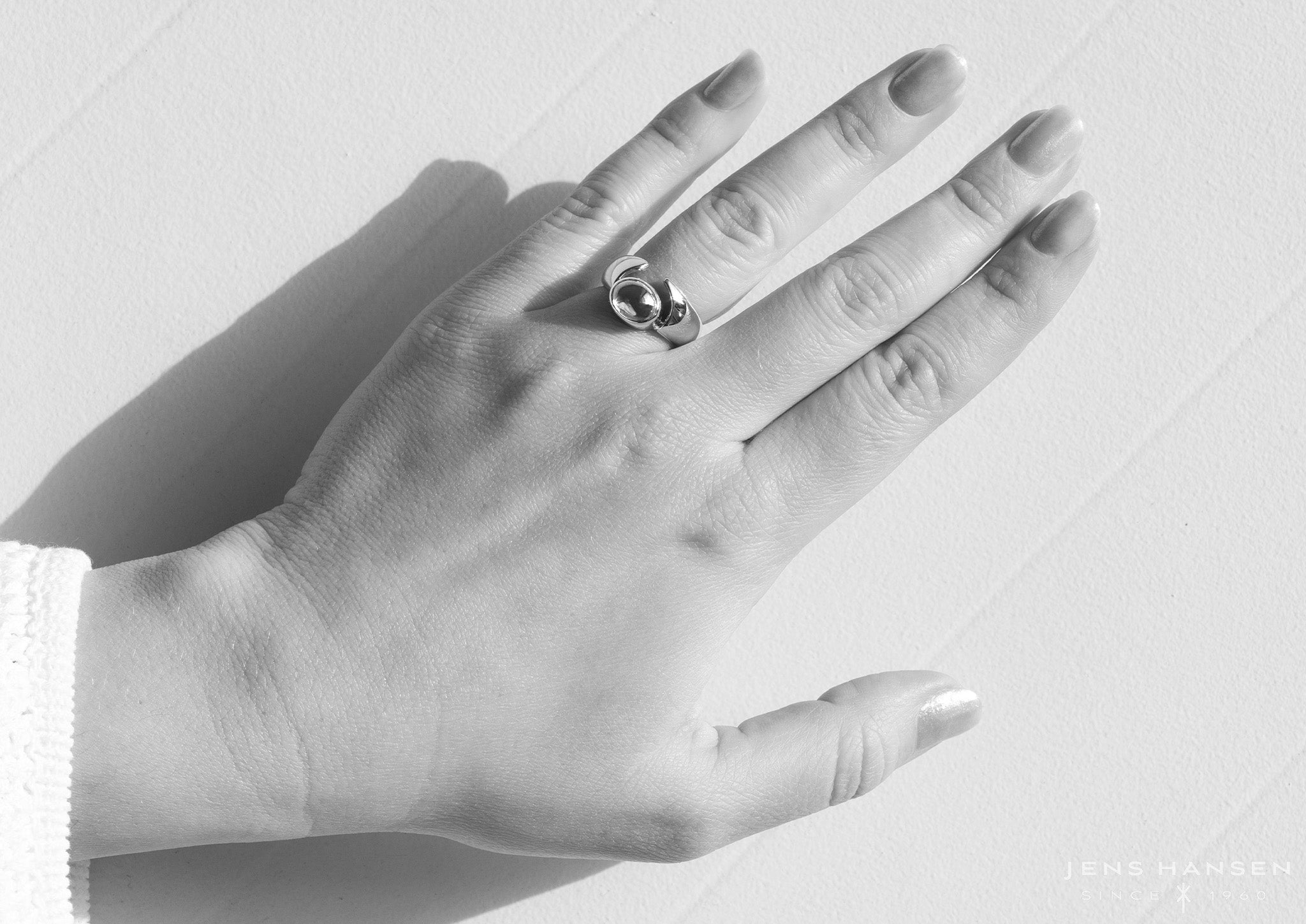 JW158 Cabochon Gemstone Ring, Sterling Silver – Jens Hansen