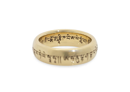 Custom Engraved Original Replica Ring, Yellow Gold