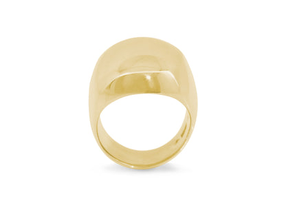JW92 Dome Ring, Yellow Gold