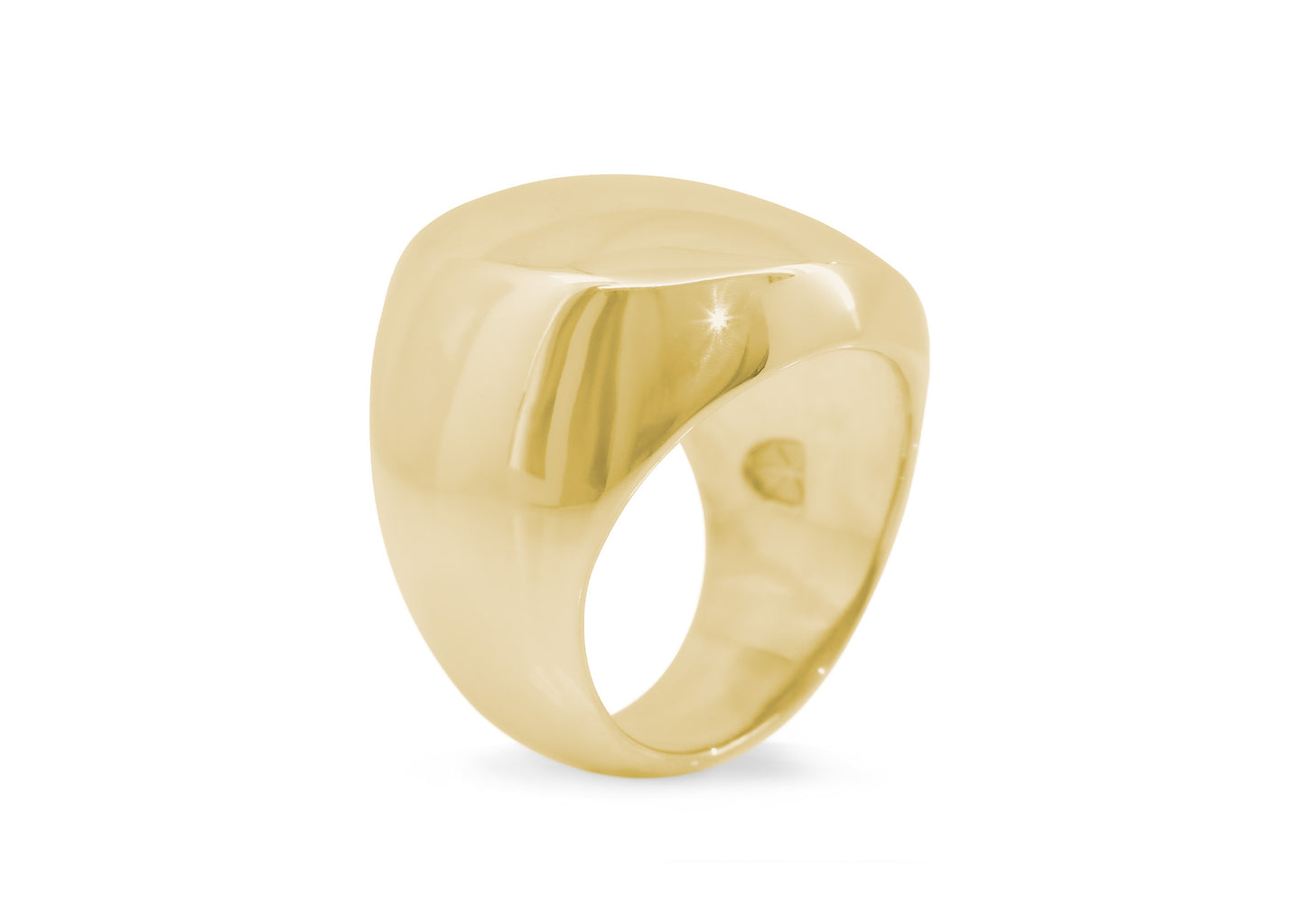 JW92 Dome Ring, Yellow Gold
