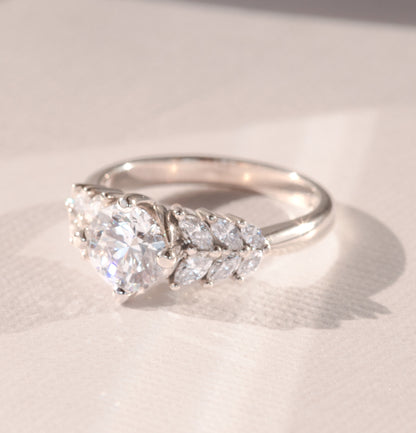 gallery-cover | Seven Stars Diamond Engagement Ring, Platinum