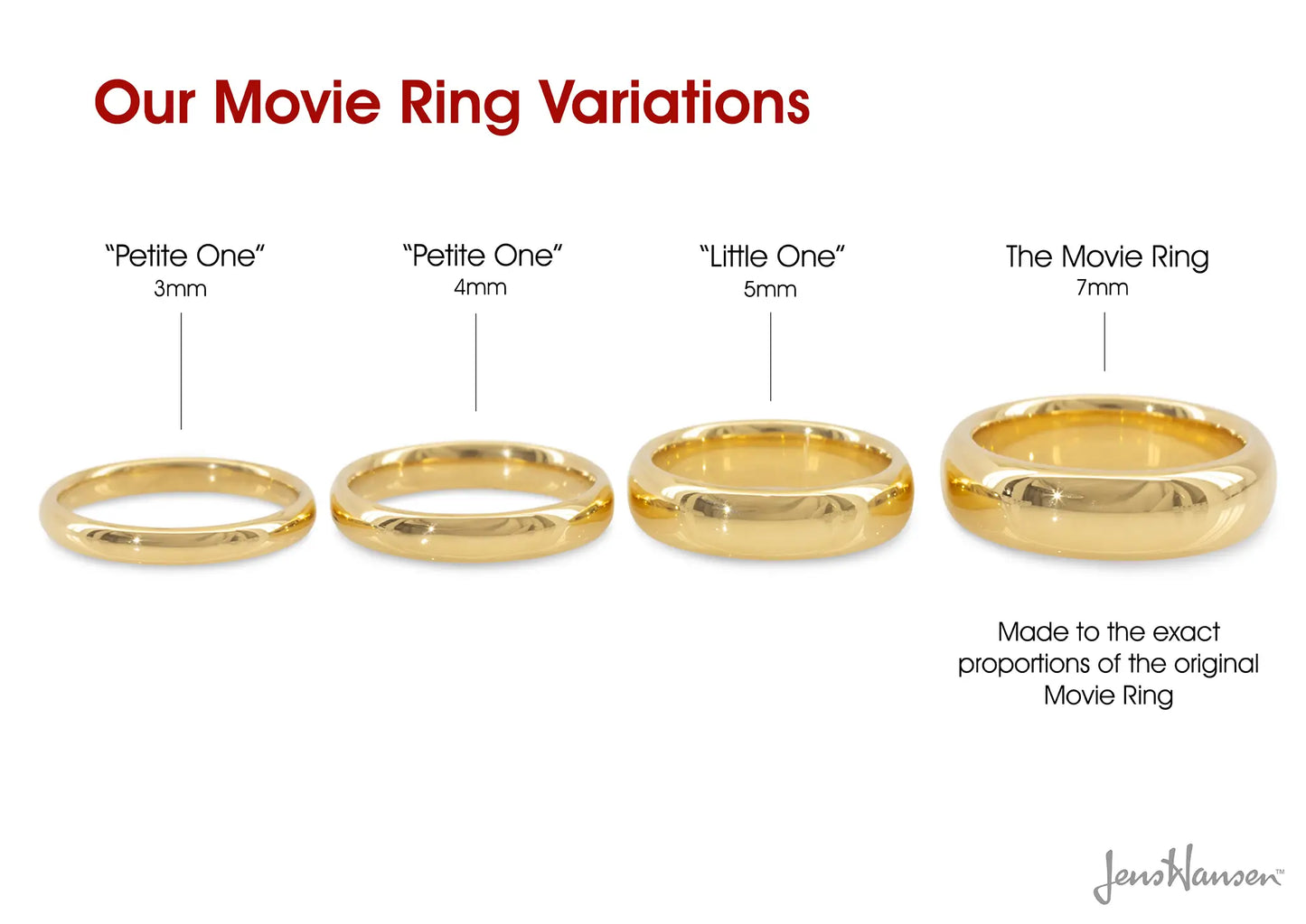 Yellow Gold Movie Ring