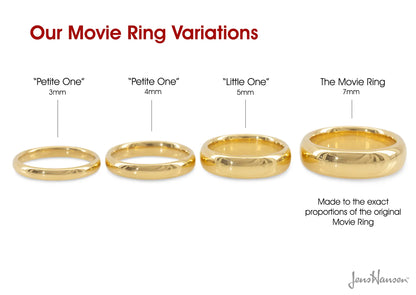 Yellow Gold Movie Ring