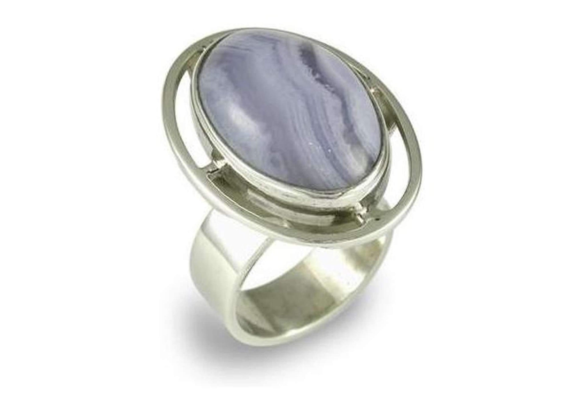 Silver & Chalcedony Ring   - Jens Hansen