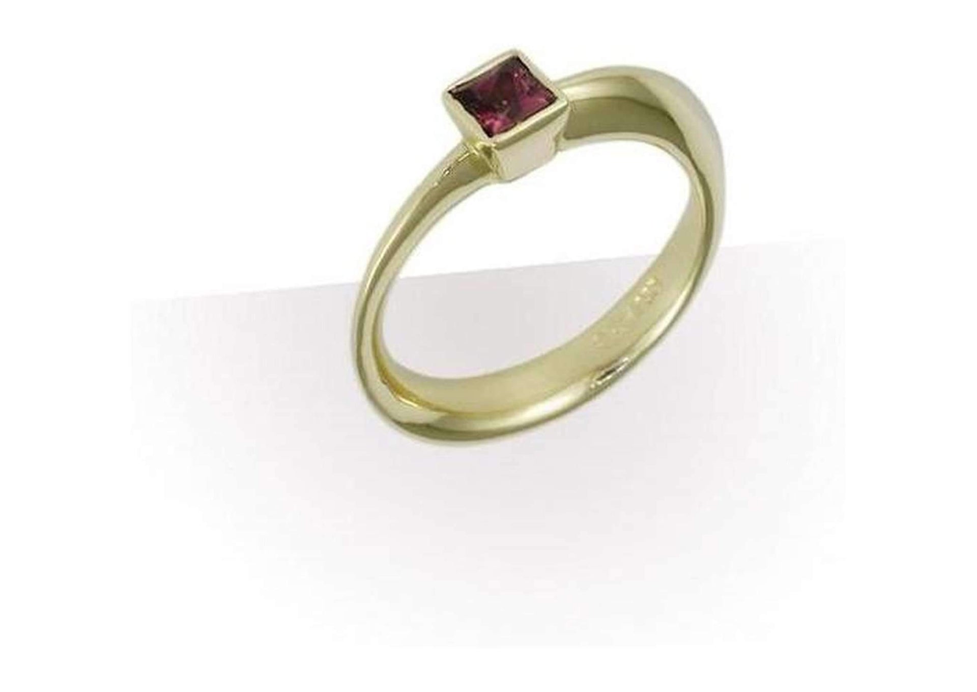 18ct Gold & African Spinel Ring Design   - Jens Hansen