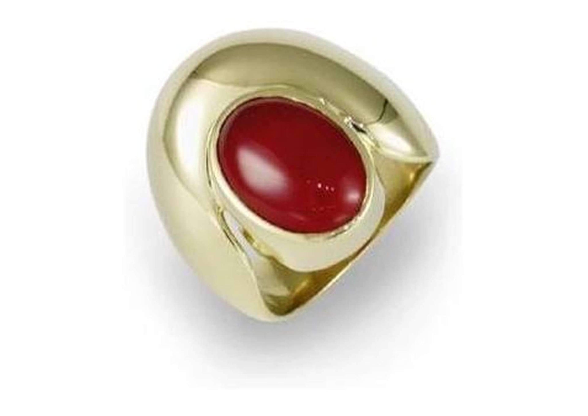 18ct Gold & Carnelian Ring Design   - Jens Hansen