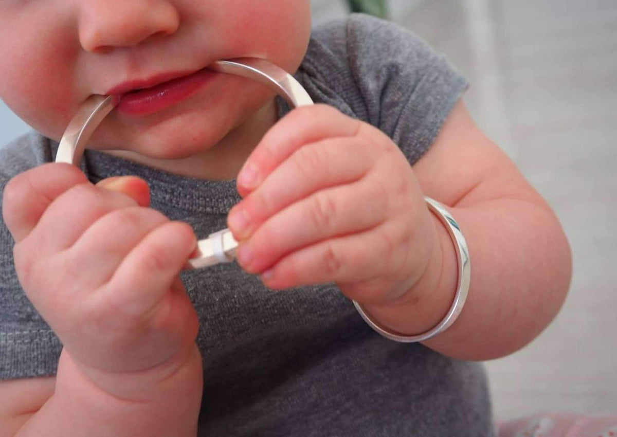 Baby Bangles, Sterling Silver