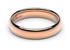 Petite Replica Ring - 4mm wide, 9ct Red Gold