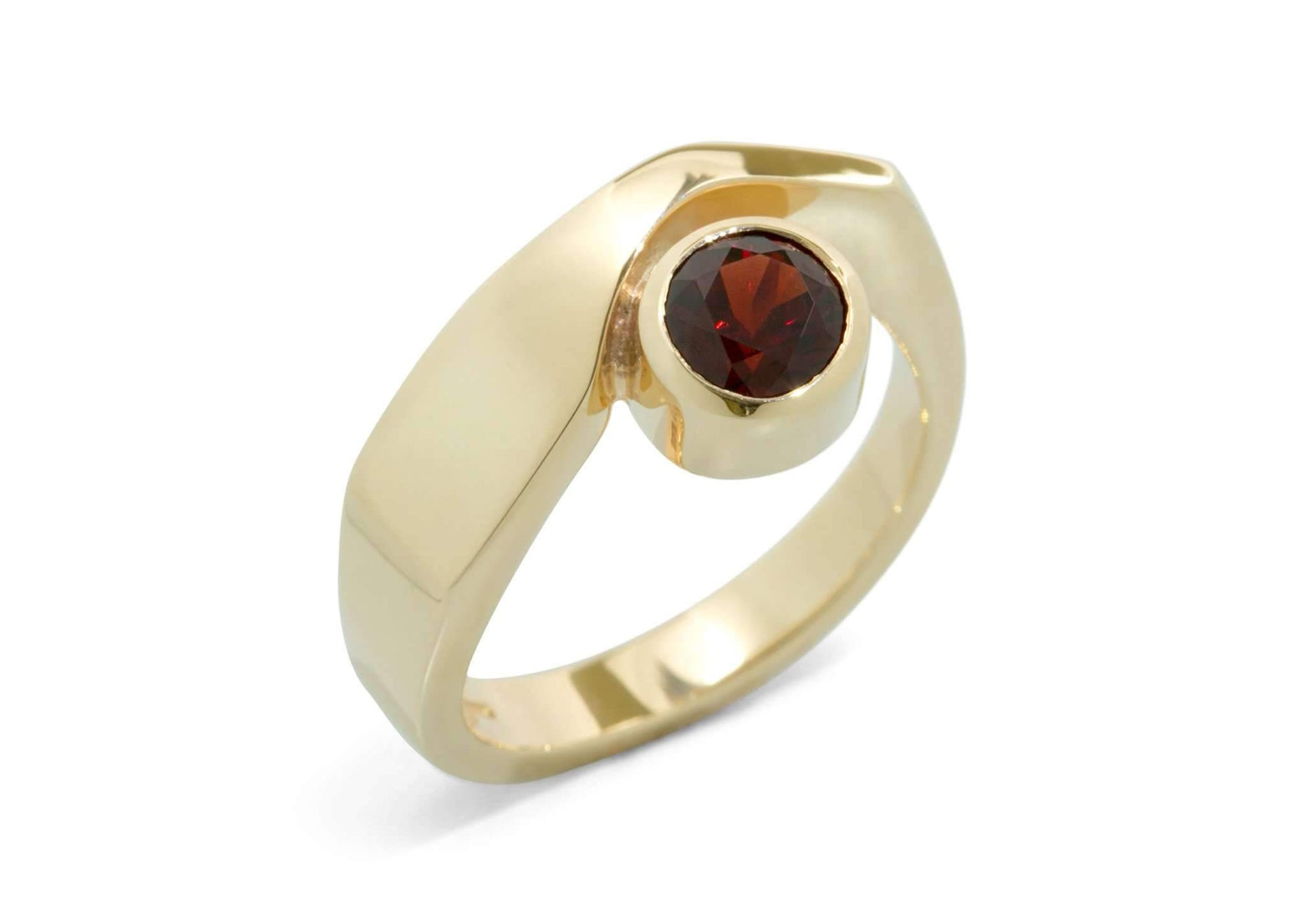 JW67 Gemstone Ring, Yellow Gold