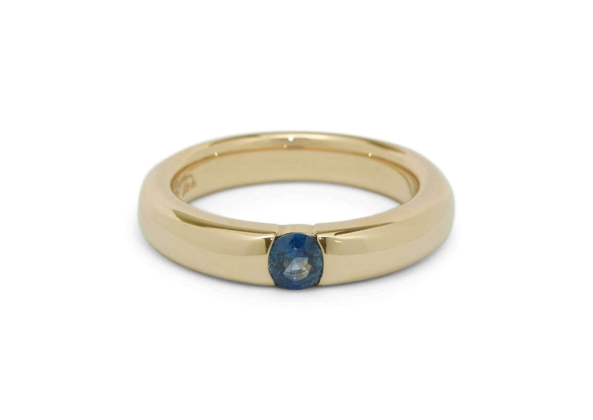 18ct Yellow Gold & Sapphire