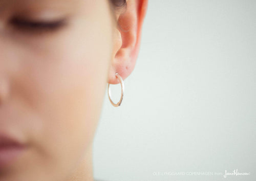 Nature earrings in Sterling silver