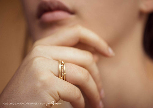 Nature Ring in 18K Yellow Gold
