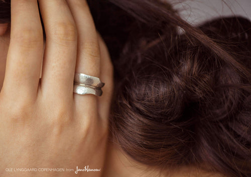 Leaves Ring in Sterling Silver