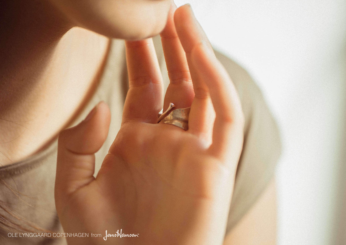 Leaves Ring in Sterling silver