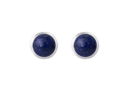 Circus earrings in Sterling silver with Blue Lapis