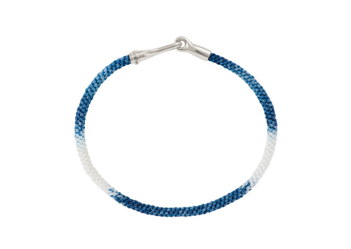 Life Bracelet Blue Jeans, Sterling Silver