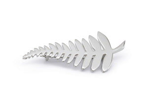 Sterling Silver - Silver Fern Brooch