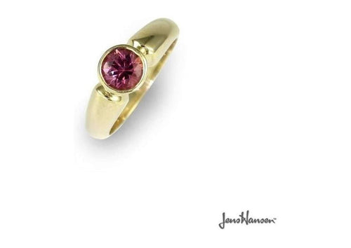 9ct Gold & Pink Sapphire Ring   - Jens Hansen