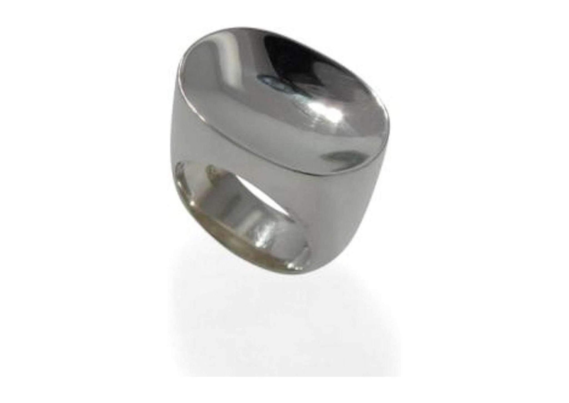 Sterling silver Concave Ring   - Jens Hansen
