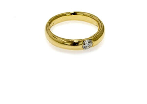 Classic Gold Diamond ring   - Jens Hansen