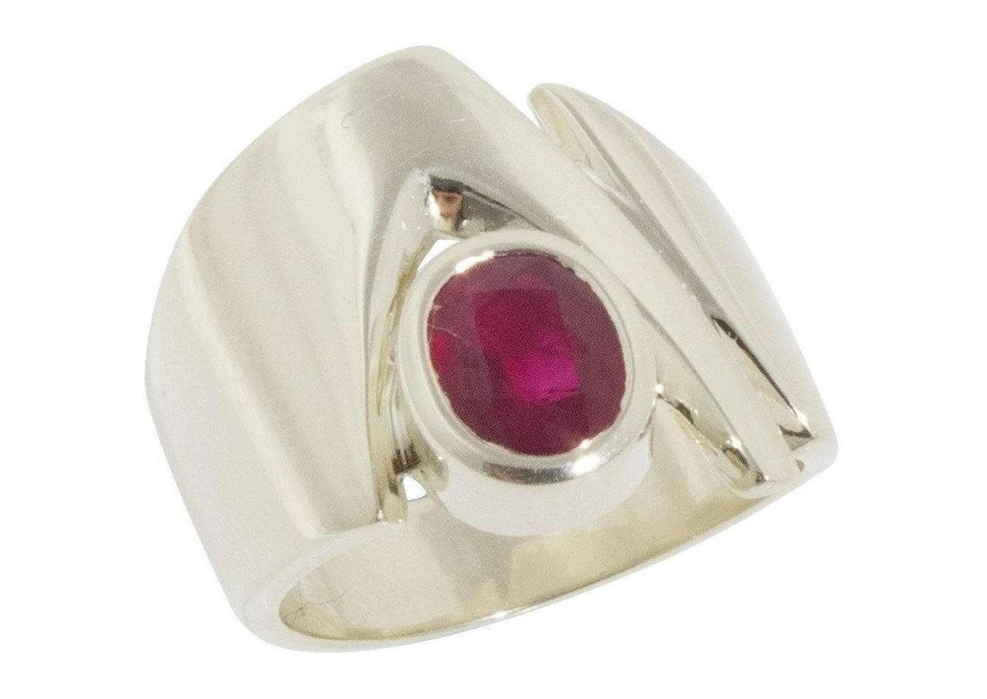 Classic Ring 1.5ct Natural Ruby   - Jens Hansen