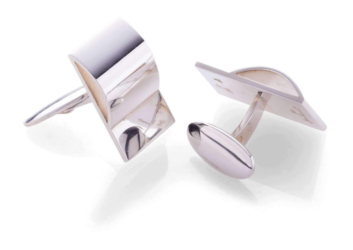 2011 Legacy Cufflinks C6, Sterling Silver