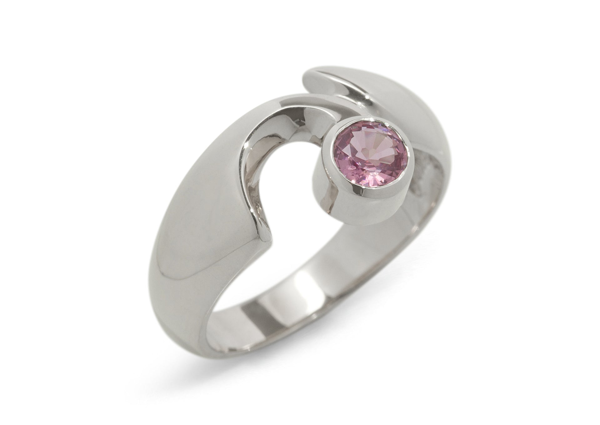 JW159 Striking Gemstone Ring, Sterling Silver