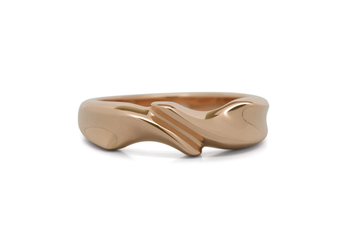 JW16 Dress Ring, Red Gold