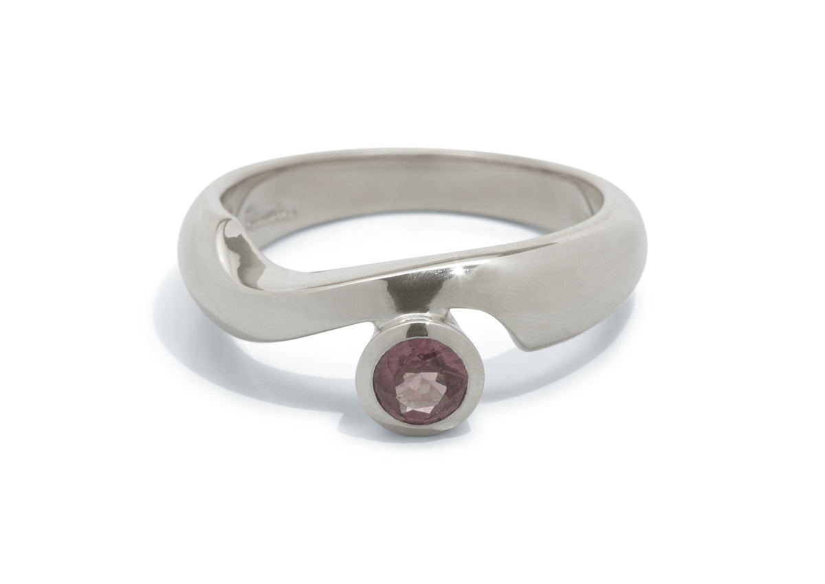 JW184 Gemstone Ring, Sterling Silver