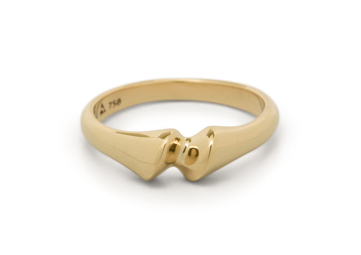 JW195 Dress Ring, Yellow Gold