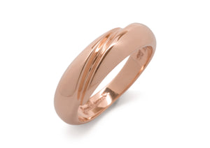 JW1 Domed Ring, Red Gold