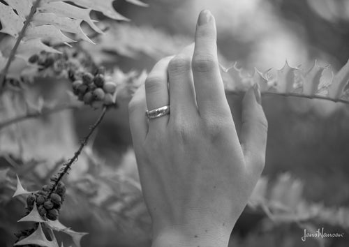 Little Elvish Love Ring White Gold & Platinum