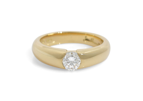 JW314 Diamond Engagement Ring, Yellow Gold
