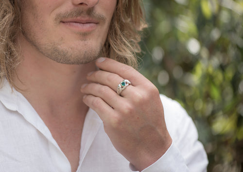 Our Ring for Viggo, Sterling Silver & Red Gold