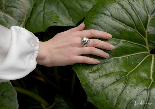 Our Ring for Cate, White Gold & Platinum